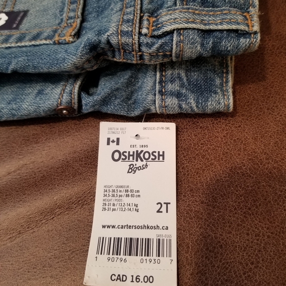 OshKosh Classic Fit Toddler Jeans - Picture 8 of 8